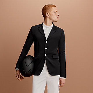 レディス・競技用ジャケット 《ジャンプ》 - ブラック | Hermès